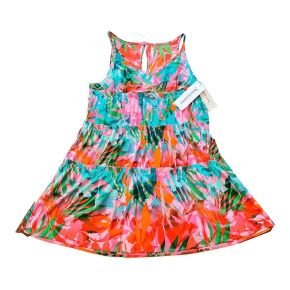 NEW Juicy Couture Tropical Palm Tiered Mini Dress , Size M - Picture 8 of 16